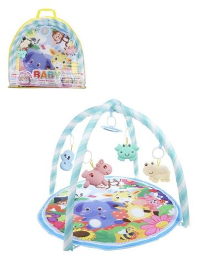 Коврик развивающий, 5 игрушек, в сумке, 942