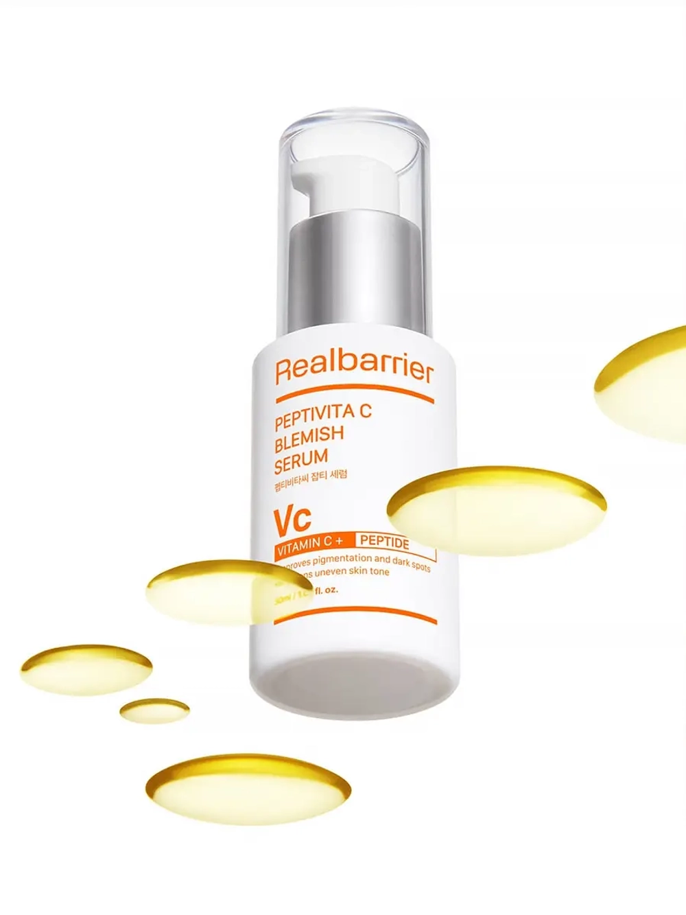 Real Barrier Осветляющая сыворотка с витамином С и пептидами Peptivita C Blemish Serum 30 мл