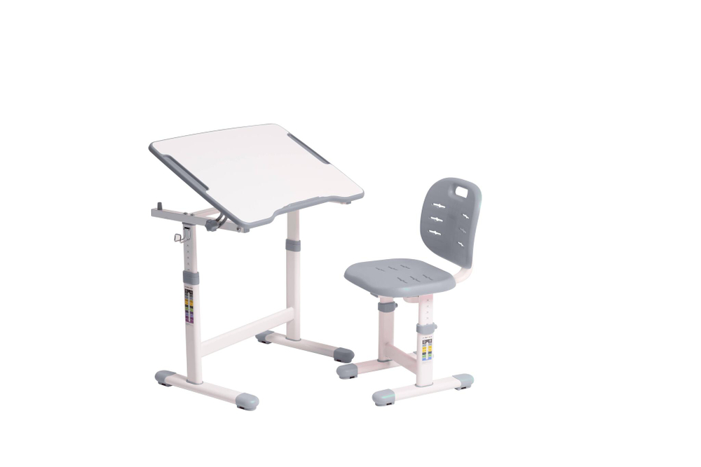 Комплект растущей детской мебели Fundesk Omino парта + стул