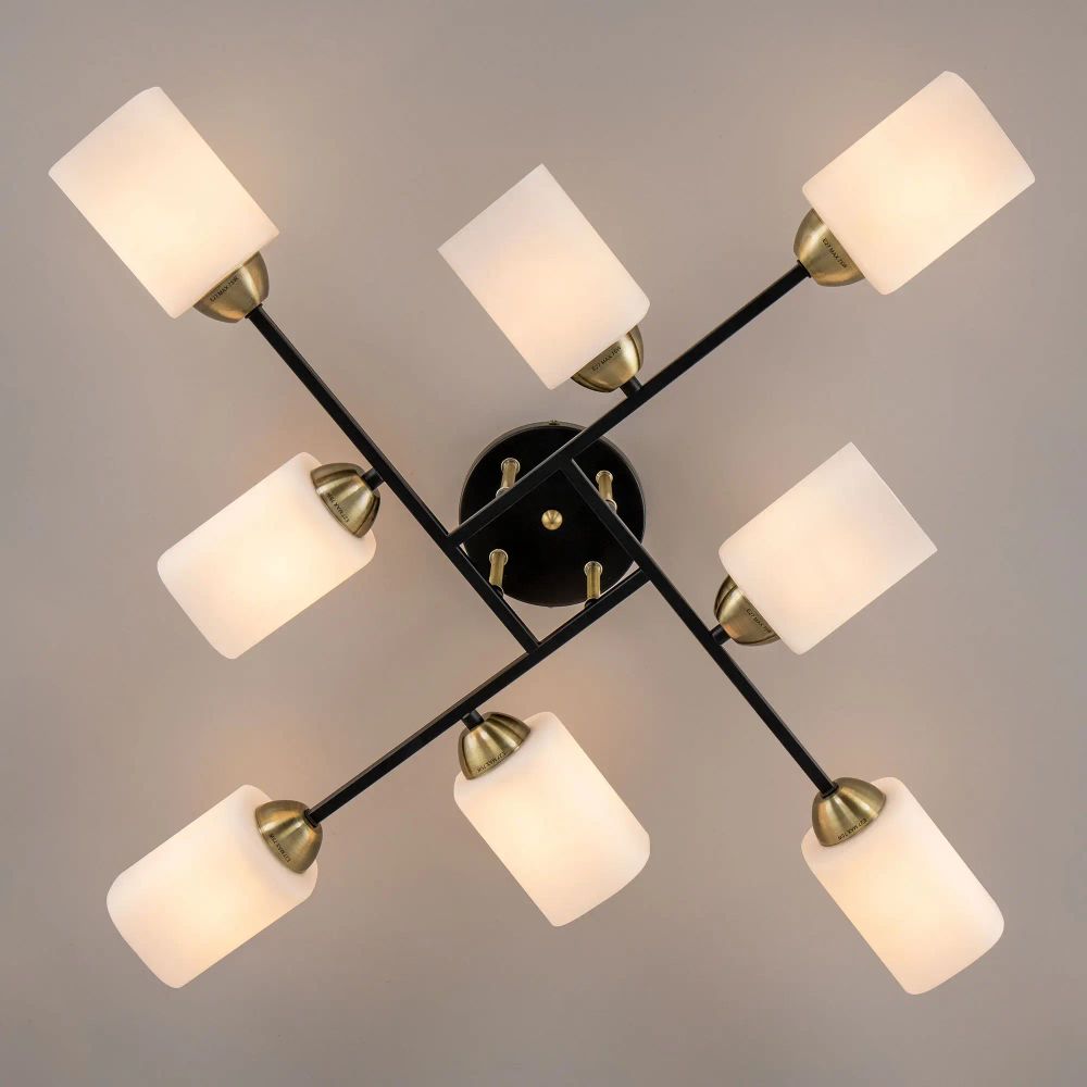 Citilux Генри CL130285 Люстра потолочная Чёрная