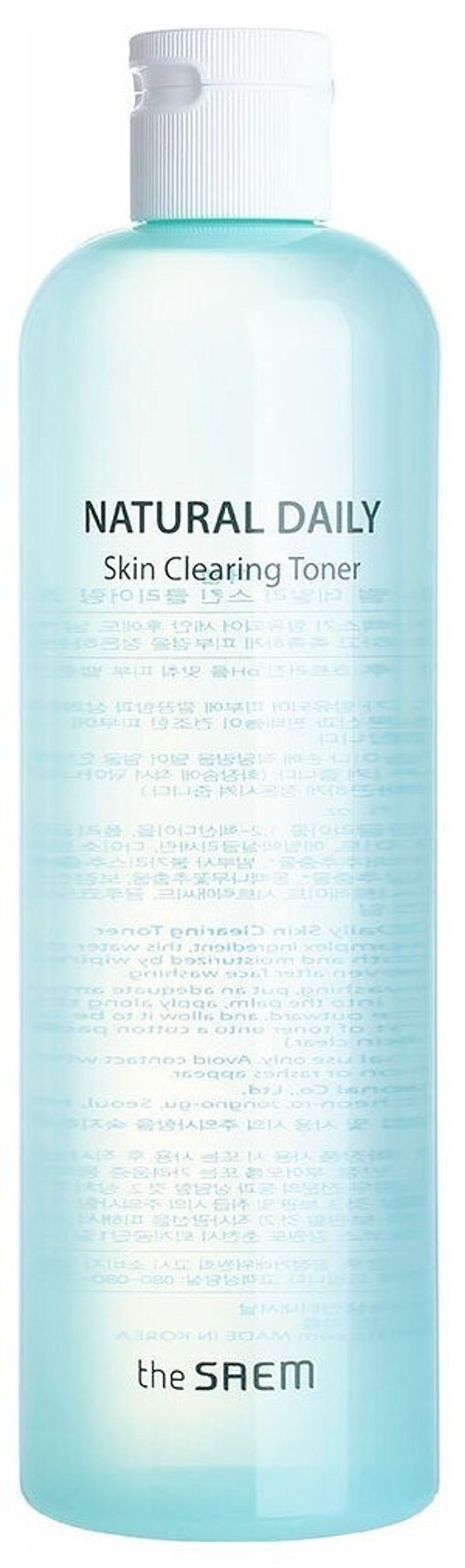 Очищающий тонер для лица , 500 мл | THE SAEM Natural Daily Skin Clearing Toner