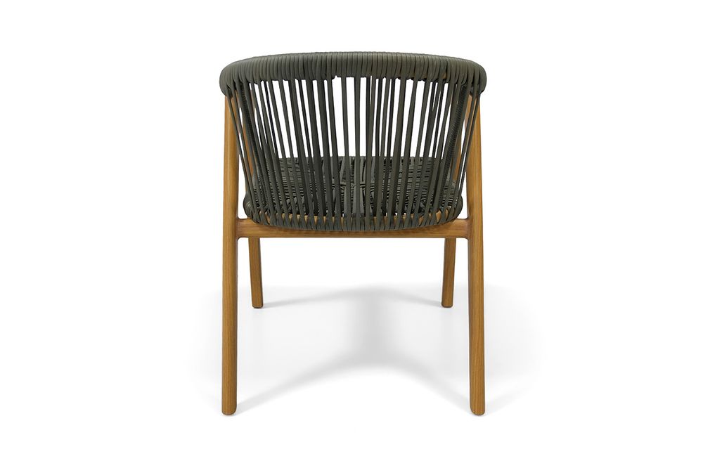 "Будапешт" стул из искусственного ротанга, цвет темно-серый