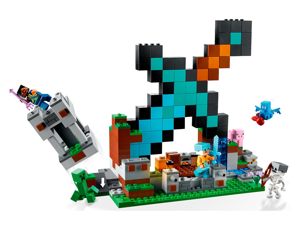 Конструктор LEGO Minecraft 21244 Застава меча