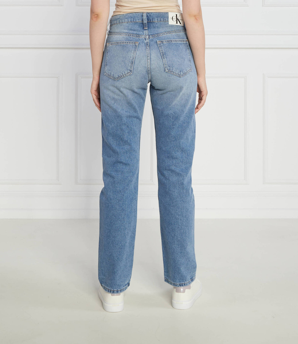 Джинсы LOW RISE STRAIGHT CALVIN KLEIN JEANS - голубой(J20J221222)