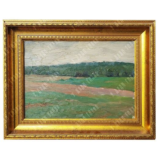 Динес Ю. С. Небо, лес и поле. Переделкино. Этюд. 1954