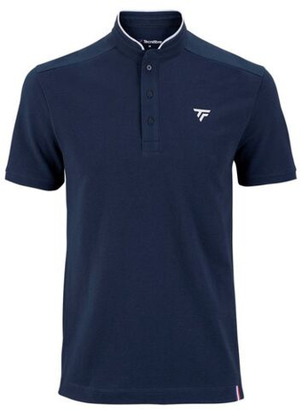 Мужское теннисное поло Tecnifibre Polo Pique 22 - небесный