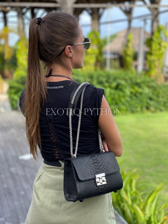 Сумочка из кожи питона BG-440