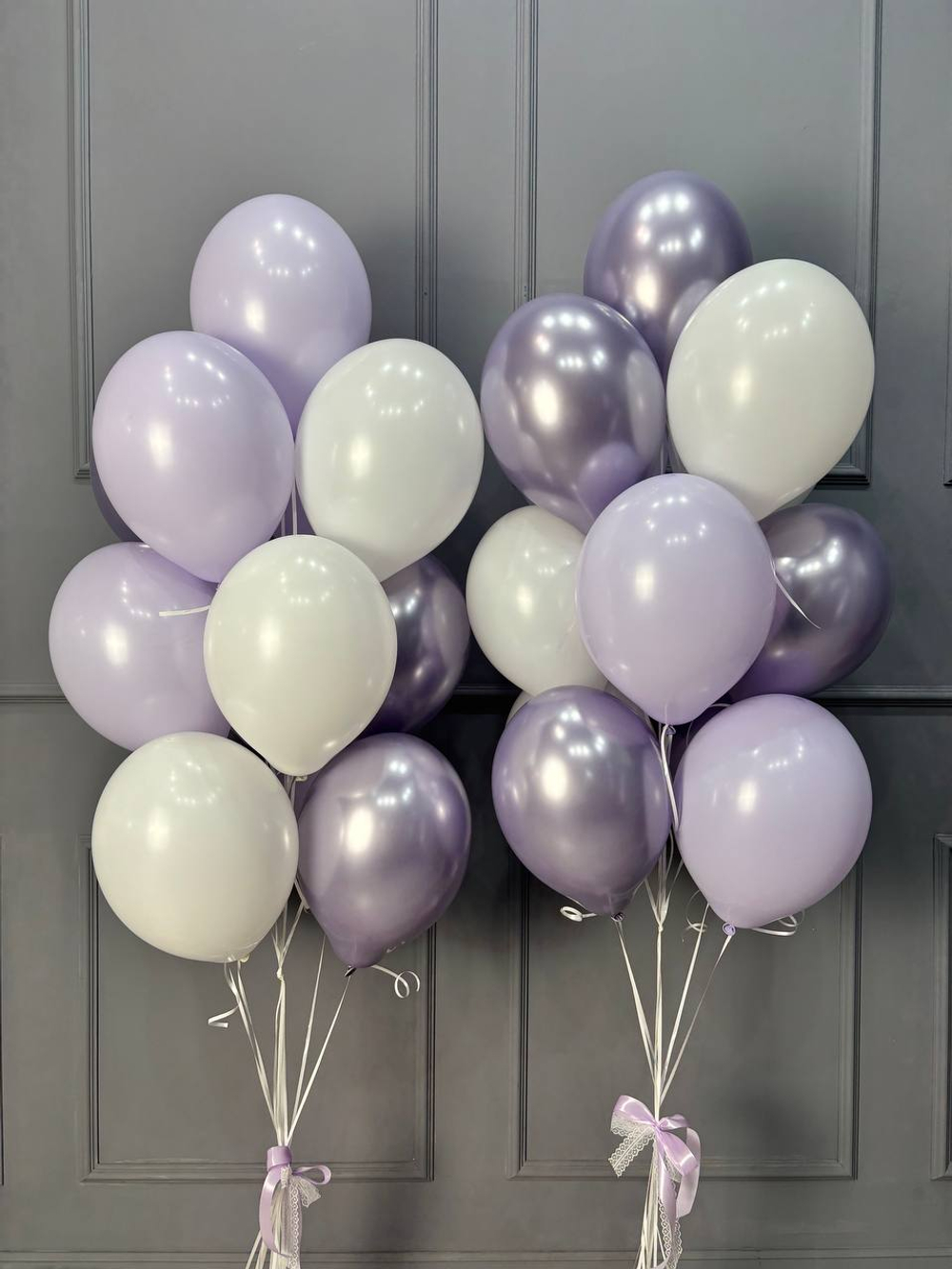 Композиция из шаров Нежная семёрка