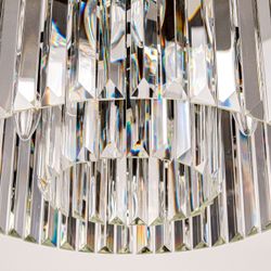 Citilux Мартин CL332081 Люстра хрустальная подвесная Прозрачная