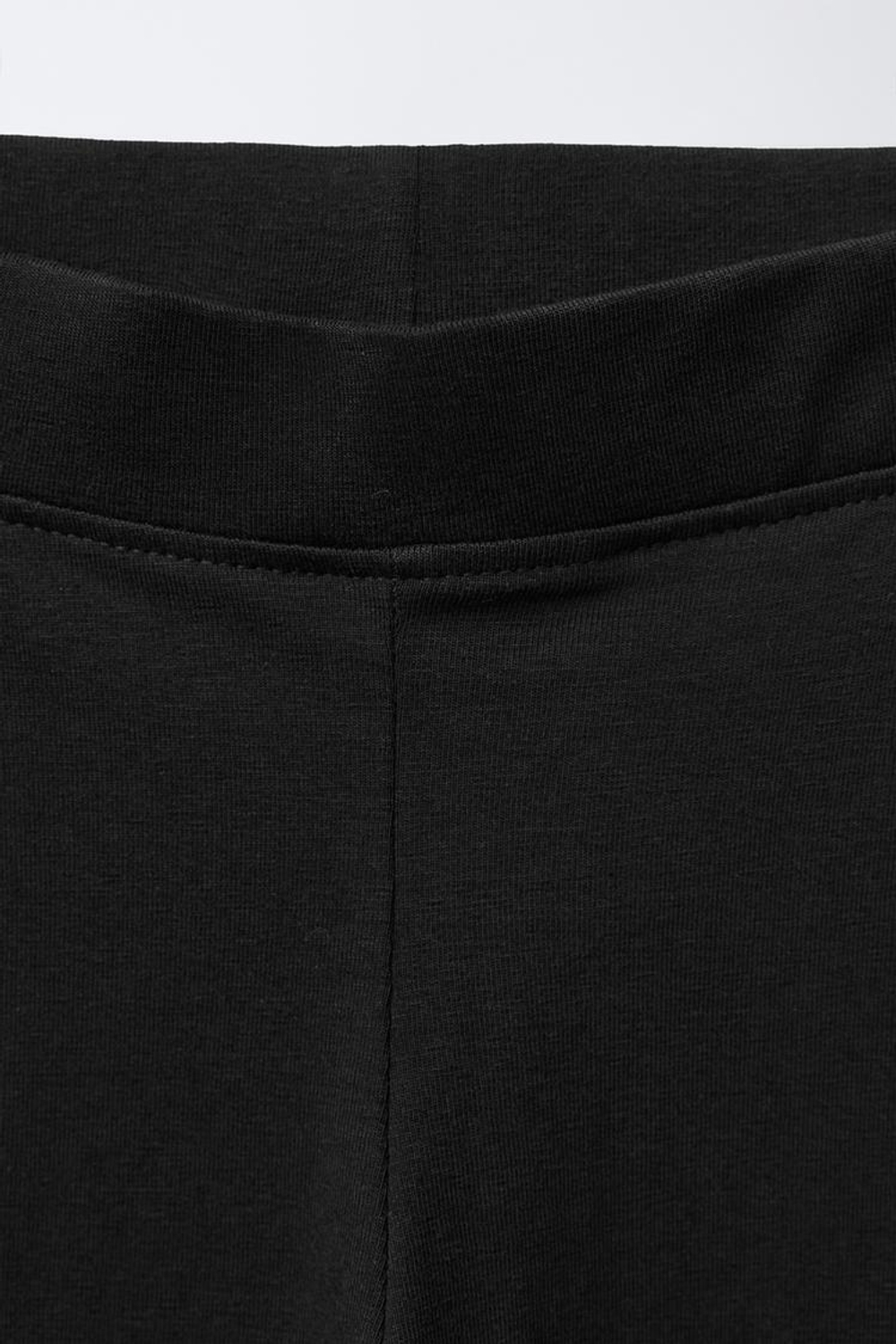 ZARA НАБОР ИЗ ДВУХ БАЗОВЫХ ЛЕГГИНСОВ, ЧЕРНЫЙ