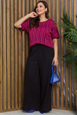 Блуза Альхена (красно-синяя) Б13318-3М LT Collection