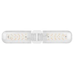 Фитолампа для растений светодиодная ЭРА GREEN LINE ФИТО-20W-PL-E27-GR 2-х лепестковая красно-синего спектра 20 Вт Е27 | Фитолампы Е27