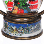 Сувенир с подсветкой «Встреча» 10.5*11*29 см (питание от USB и батареек)