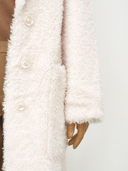 Шуба женская чебурашка тедди  эко