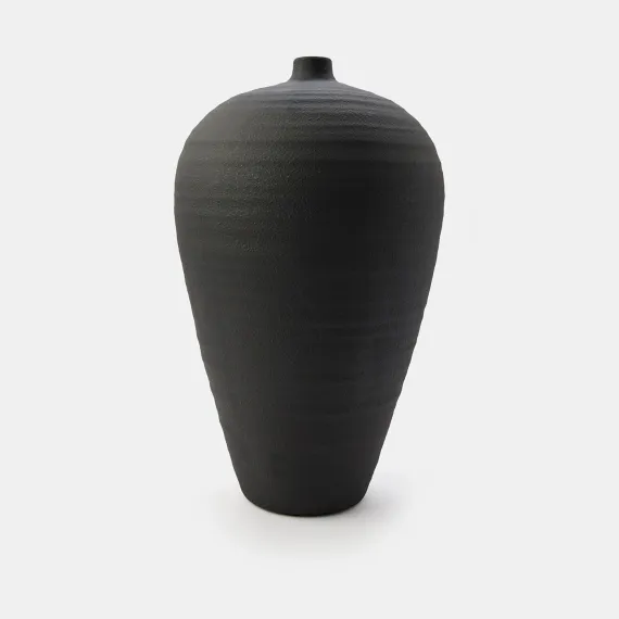 Марракеш (черная) Ваза Керамическая 35х35х58см