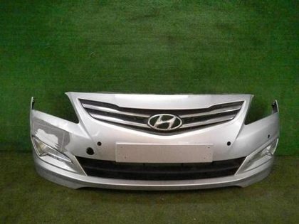 Бампер передний Hyundai Solaris 1 (2014-2017) (В сборе)