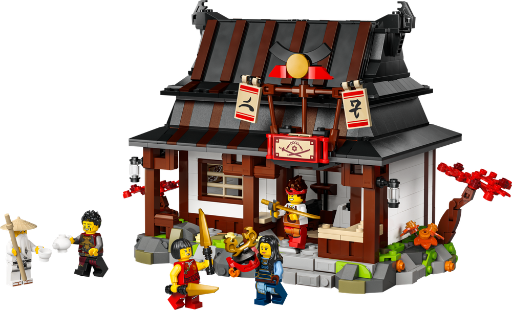 Конструктор лего ниндзяго Кузница Ниндзя 71858 | LEGO NINJAGO Four Weapons Blacksmith 15th Anniversary 1259 деталей 14+