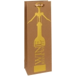 Пакет под бутылку «Золотой шик» 36*12,5*8,5 см
