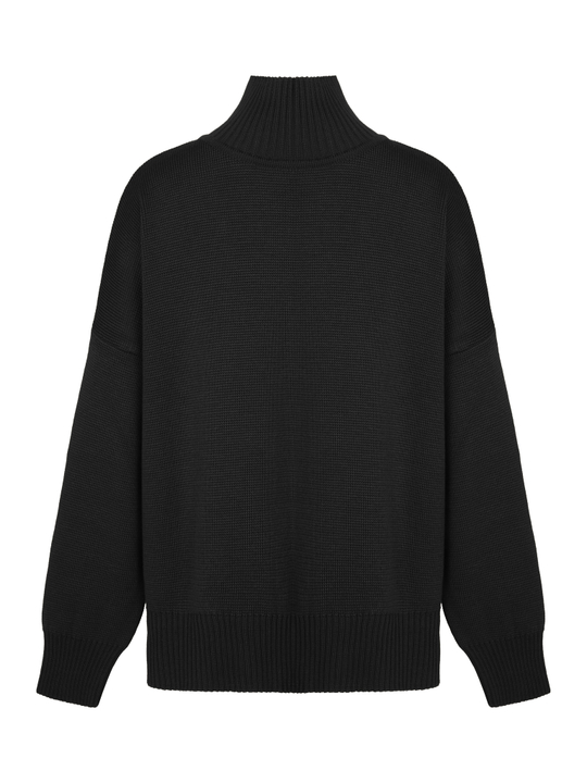 Свитер с разрезами