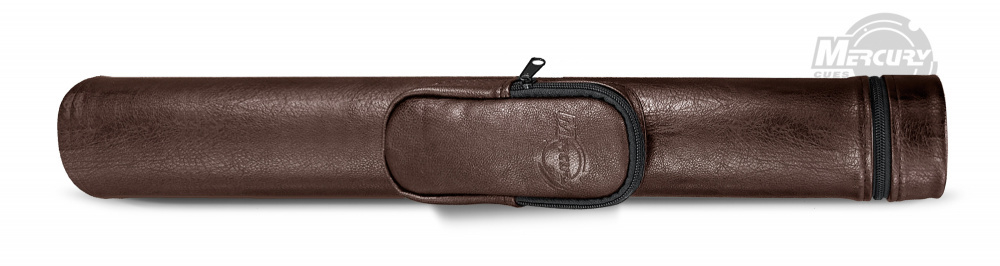 Тубус на 3-х составной кий Меркури с карманом (черный)