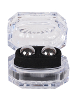 Металлические вагинальные шарики BEN WA BALL (Цвет: серебро)