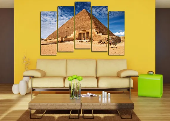 Модульная картина "Египетская пирамида"