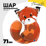 Шар Фольгированный Панда красная (Красный)