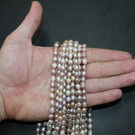 Жемчуг рис фиолетовый 6мм