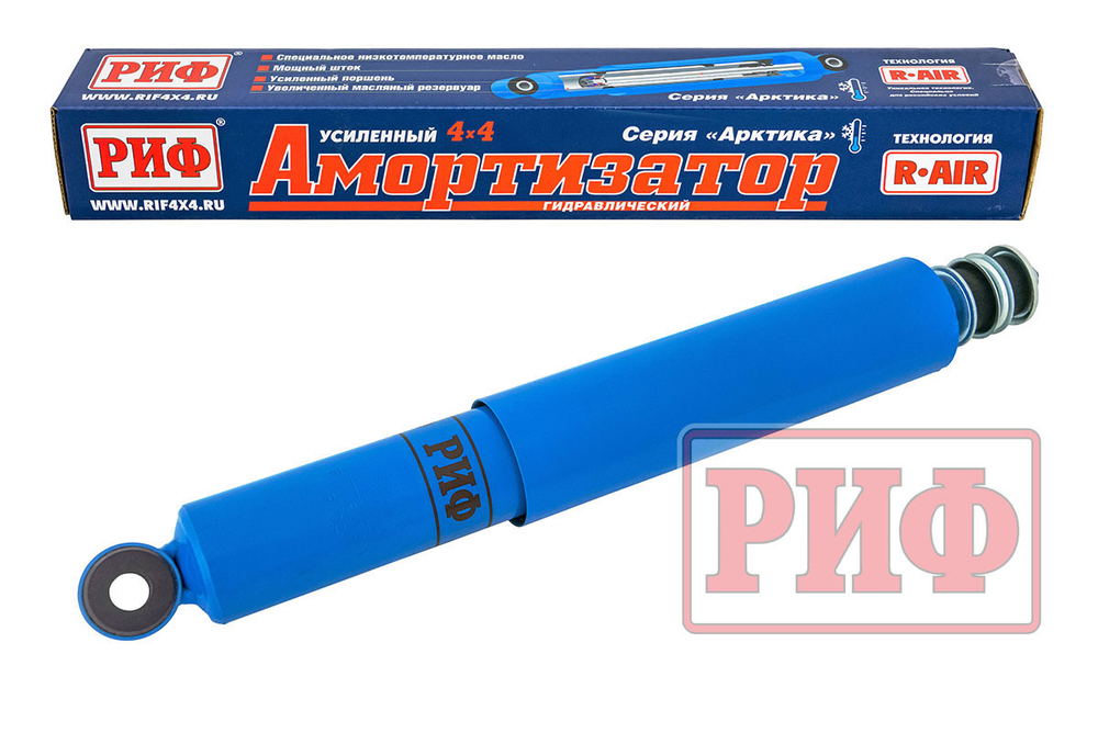 Амортизатор усиленный "Арктика"задний Toyota Land Cruiser 80/105 лифт 100 мм РИФ
