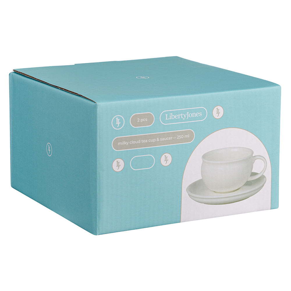 Набор чайных пар 2шт 250мл Liberty Jones Milky Cloud