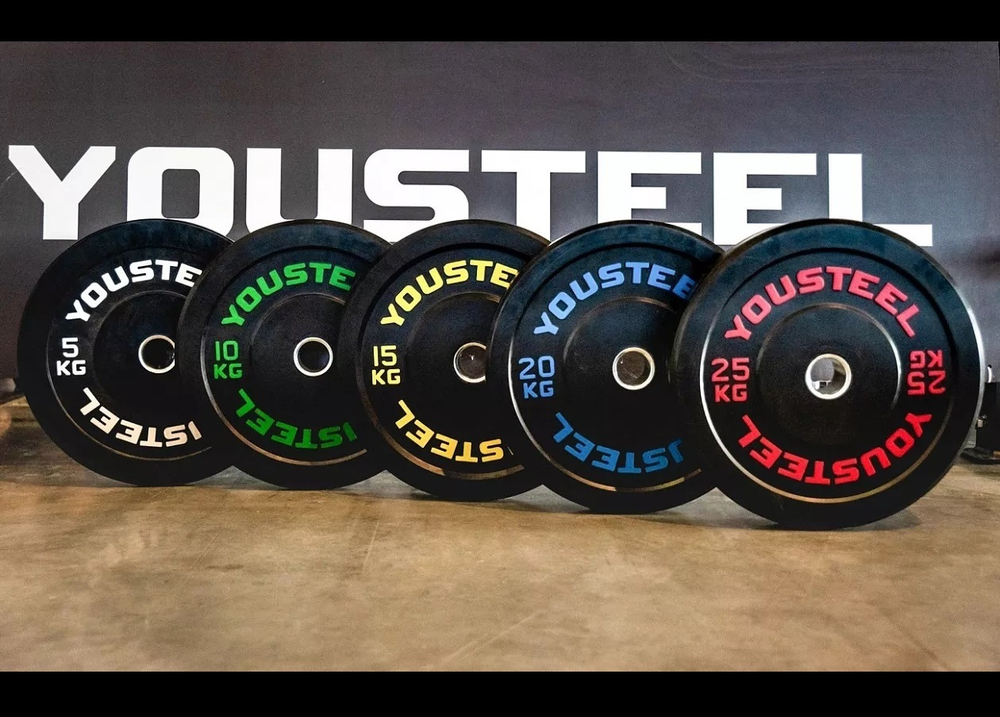 Диск каучуковый 25 кг, черный