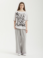 Женская Футболка Broke Af Off White Text Graphic Off Shoulder Oversized