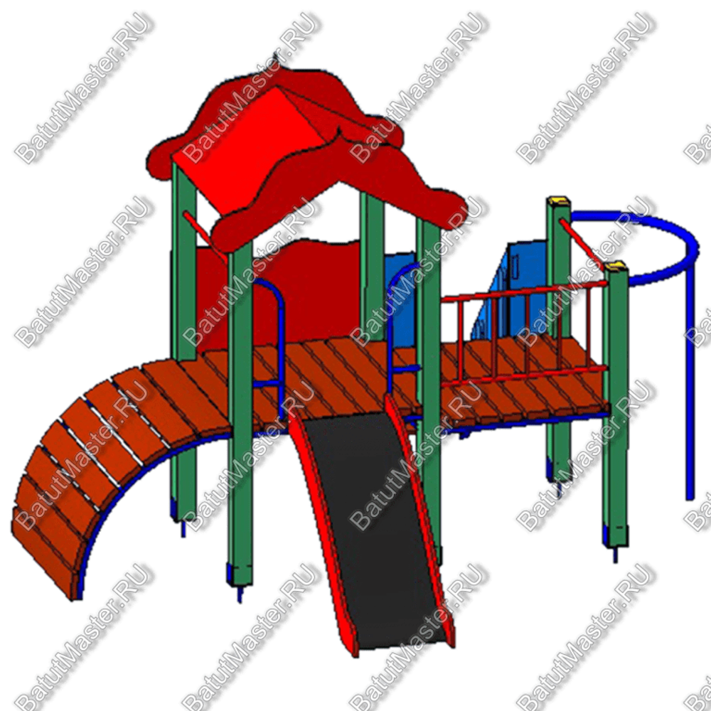 ДЕТСКАЯ ИГРОВАЯ ГОРКА