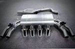 Выхлопная система с заслонками для Audi S3 8V 2017+ (2.0T)