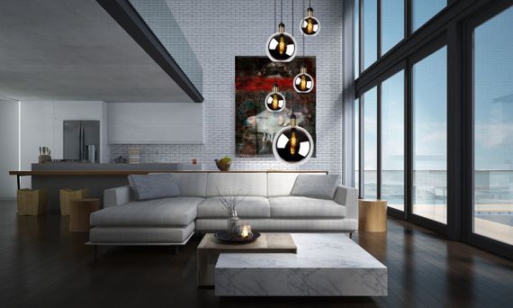 Подвесная люстра Lucide Julius 34438/05/65