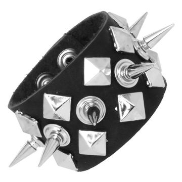 Напульсник ромб 2 р + шип 1р (070)