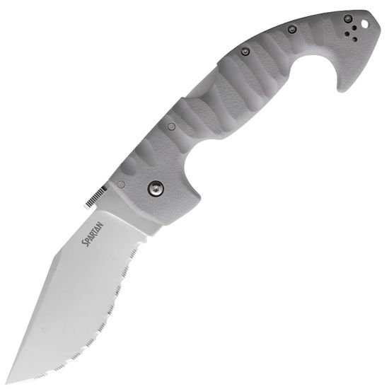 Складной нож Cold Steel 21SS Spartan Serrated c клинком из стали AUS-10A, рукоять Grivory (Griv-Ex)