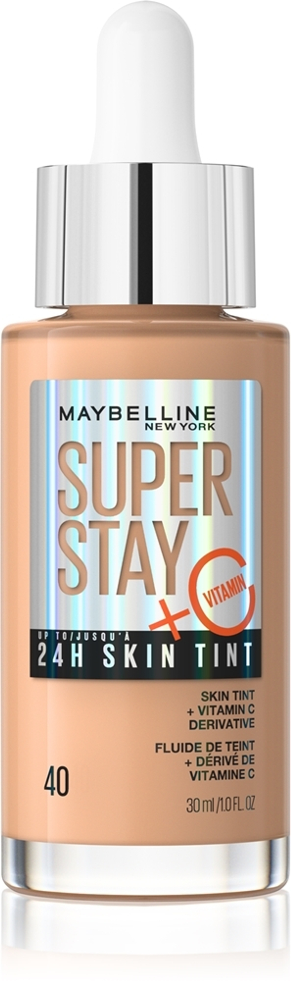 MAYBELLINE NEW YORK SuperStay Vitamin C Skin Tint - Сыворотка для выравнивания тона кожи, 30 ml