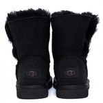 Ugg Kids Bailey Button “Black”