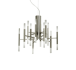 Pendant design lamp  THE LIGHT by Alma 24 lampshades (Nickel)