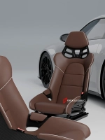 Карбоновые сиденья / ковшевые кресла для PORSCHE 911 992.1 GT3RS 2023+ Порше