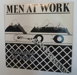 Винтажная виниловая пластинка LP Men At Work Business As Usual (Japan 1982)