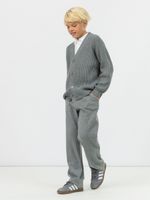 Кардиган для мальчик на пуговицах AT891-M серый