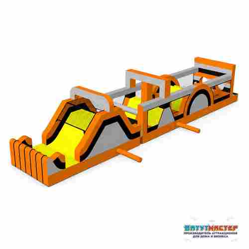 Надувная полоса препятствий для тимбилдинга «Вектор», 16×3×3,1 м