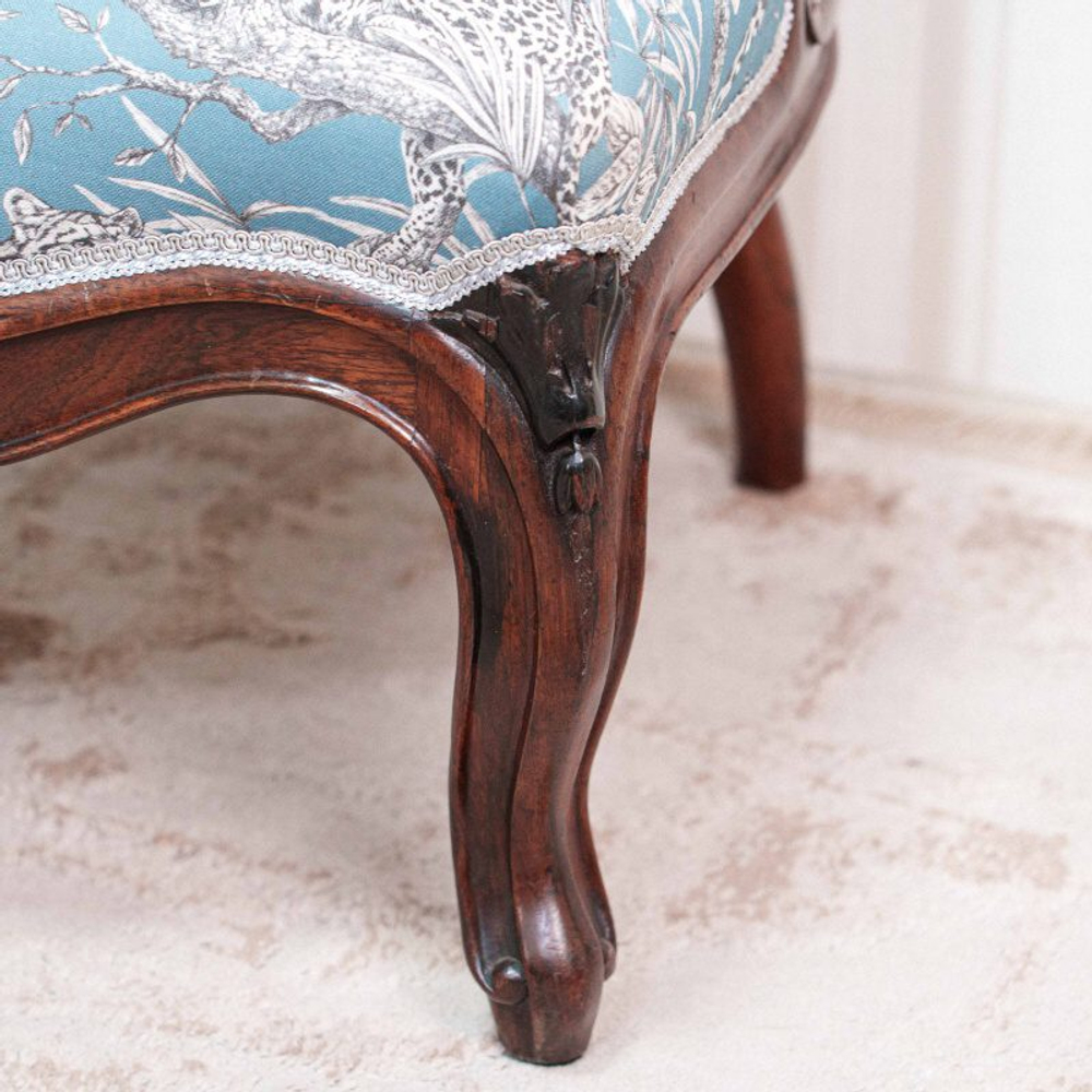 Кресло из палисандра в стиле Людовика XVI