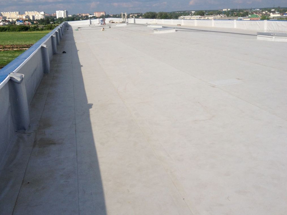 Монтаж и поставка кровли 3200м2 (Сервисный центр БЕЛАЗ)
