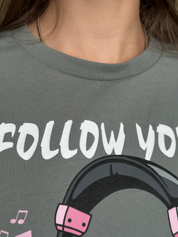 Футболка для девочки 6009