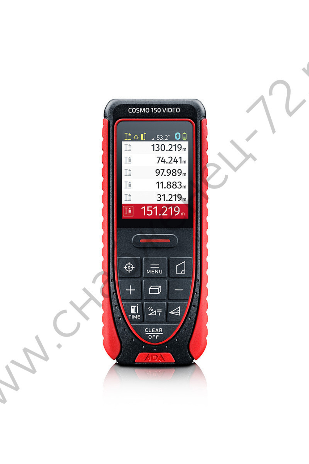 Лазерная рулетка с цифровым визиром ADA COSMO 150 Video