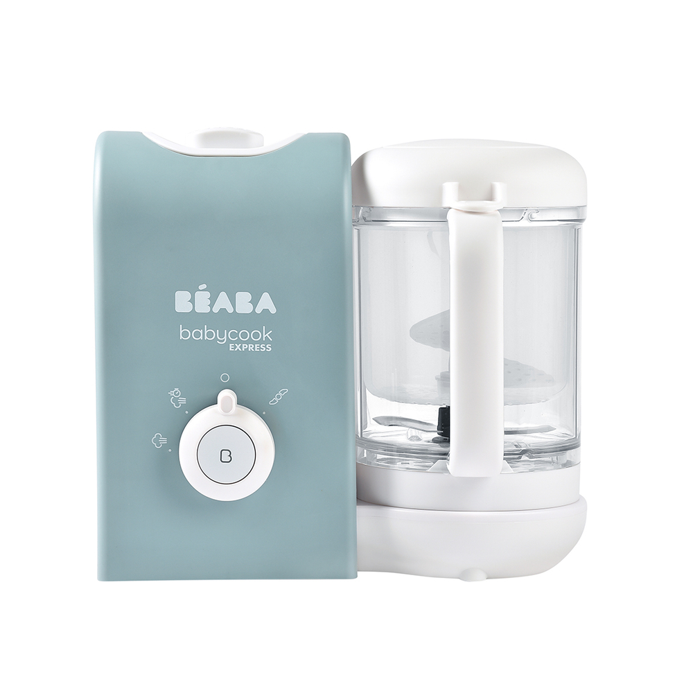 Блендер-пароварка для детского питания 5 в 1 BEABA Babycook Express голубой