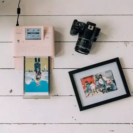 Принтер сублимационный Canon Selphy CP1300, цветн., A6, розовый